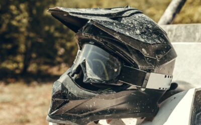 How do you clean your motorcycle helmet?