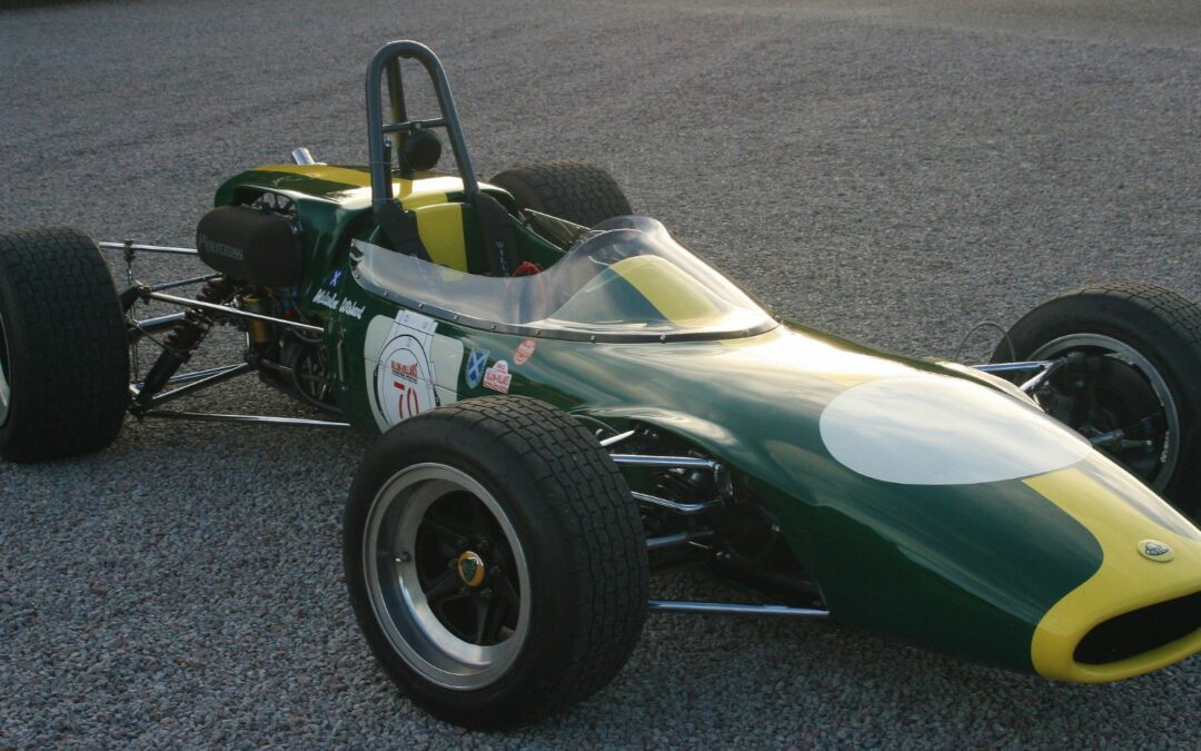 Les voitures de course historiques de la marque Lotus : la Lotus 49, la Lotus 72, la Lotus 97T…
