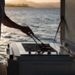 cuisine à bord d'un yacht