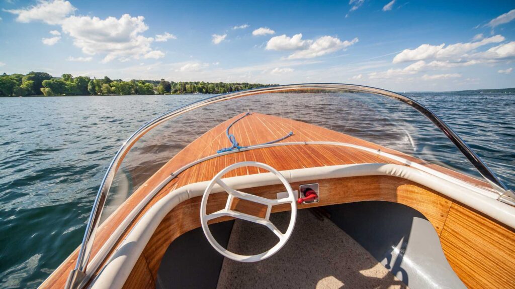 avant d'un bateau