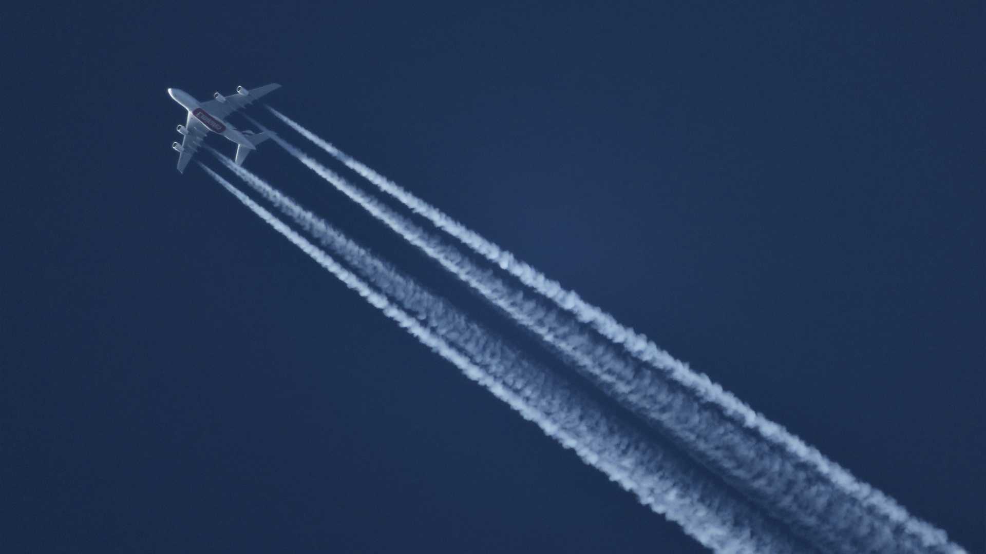 avion en plein vol