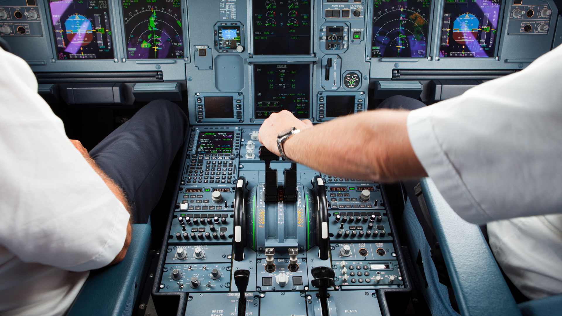 base de contrôle avion