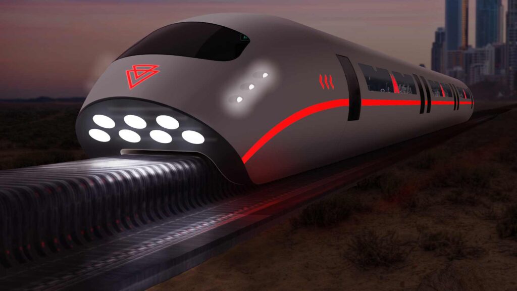 train magnétique