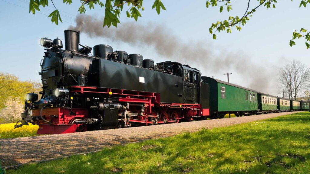 train à vapeur